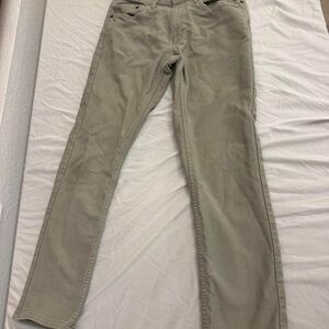 Jachs NY Men's Stretch Twill 5-Pocket Pants Tan / Khaki 30x30
